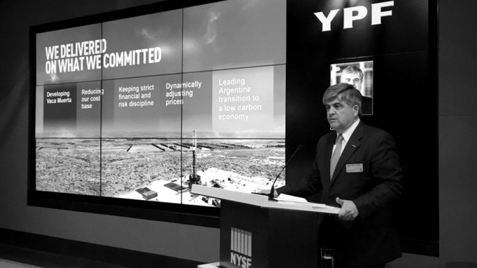 Miguel Gutiérrez, CEO de YPF