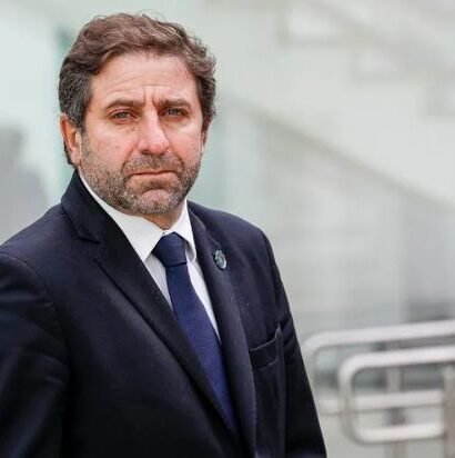 Fernando Straface durante una conferencia sobre gobierno abierto en la Ciudad de Buenos Aires.