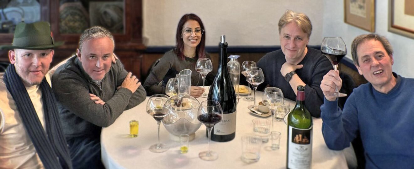 Federico Scialabba junto a directivos de YouTube y referentes del sector discográfico durante una reunión profesional en Madrid.