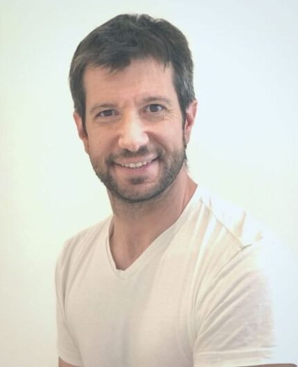 Gabriel Marcolongo, fundador de Incluyeme.com, durante una conferencia sobre inclusión laboral