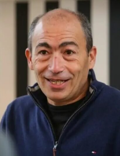 Daniel Gándara durante una charla sobre liderazgo tecnológico en Córdoba