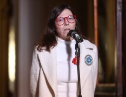 Silvina Batakis durante su asunción como ministra de Economía de la Nación Argentina en 2022